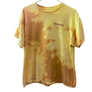 Vintage PacSun Beige Tie-Dye T-Shirt